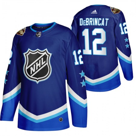 Herren Eishockey Chicago Blackhawks Trikot Alex DeBrincat 12 2022 NHL All-Star Blau Authentic